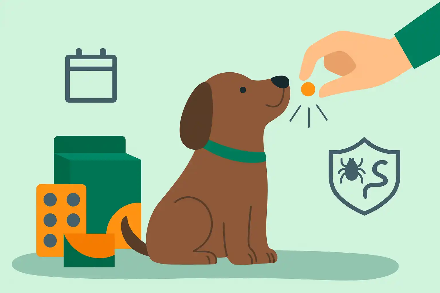 Топ-10 лучших таблеток от глистов для собак 2025