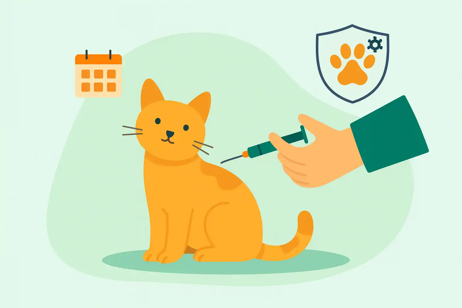 Прививки кошкам: график вакцинации котят и взрослых