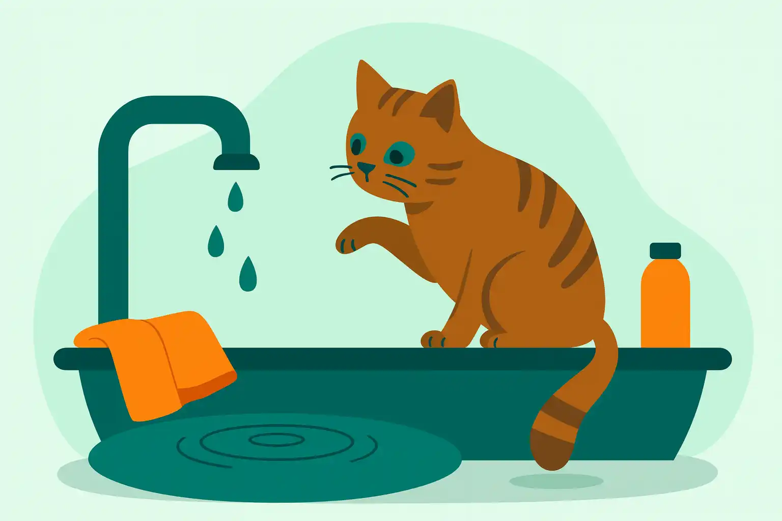 Почему кошки боятся воды: причины и советы