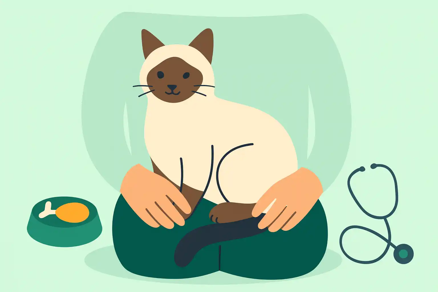 Сколько живут сиамские кошки и секреты их долголетия