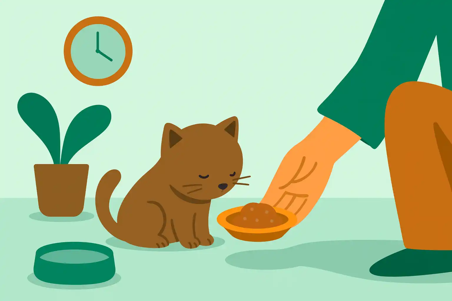 Почему котенок не ест: причины и что делать