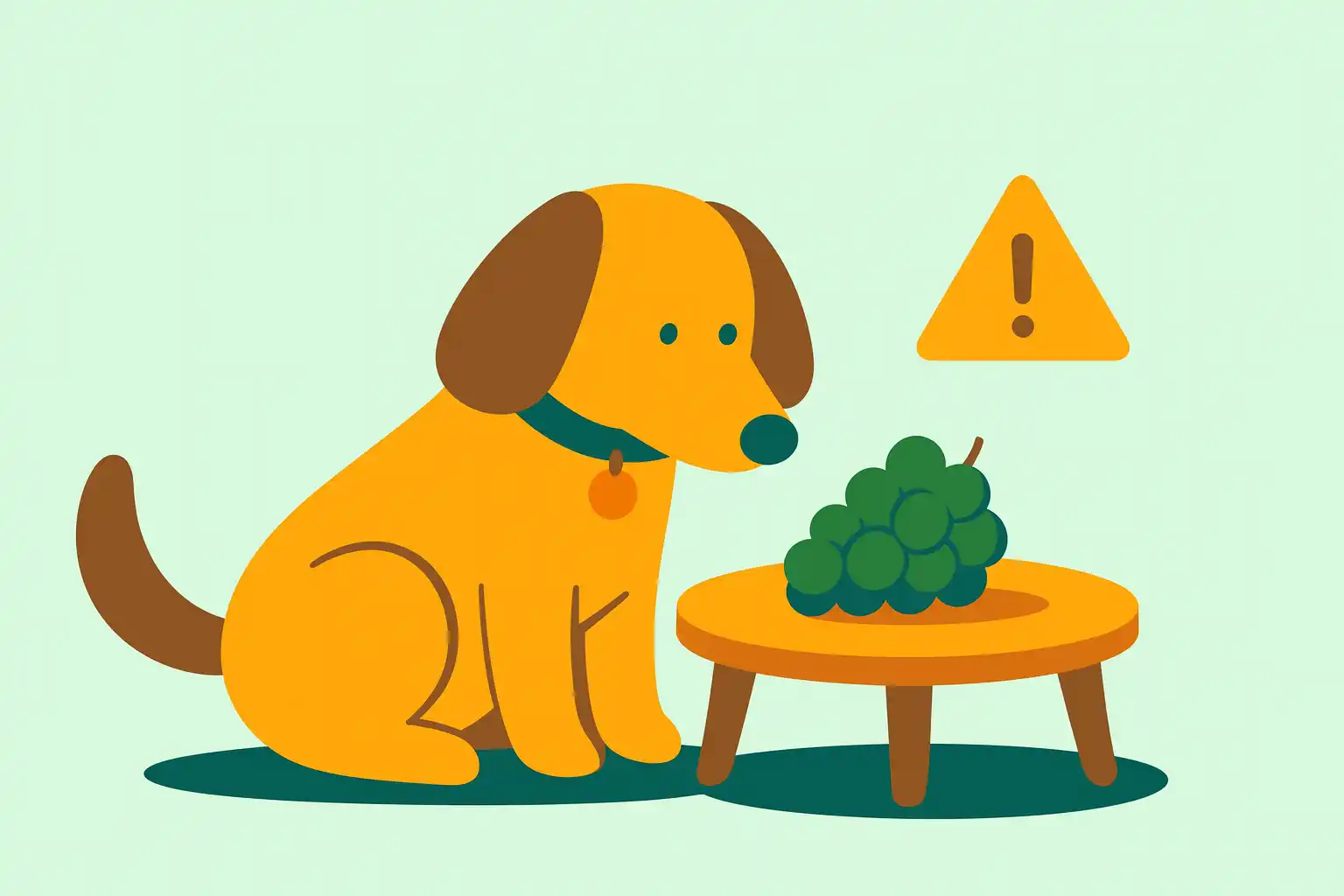 Можно ли собакам виноград? Почему опасен и что делать