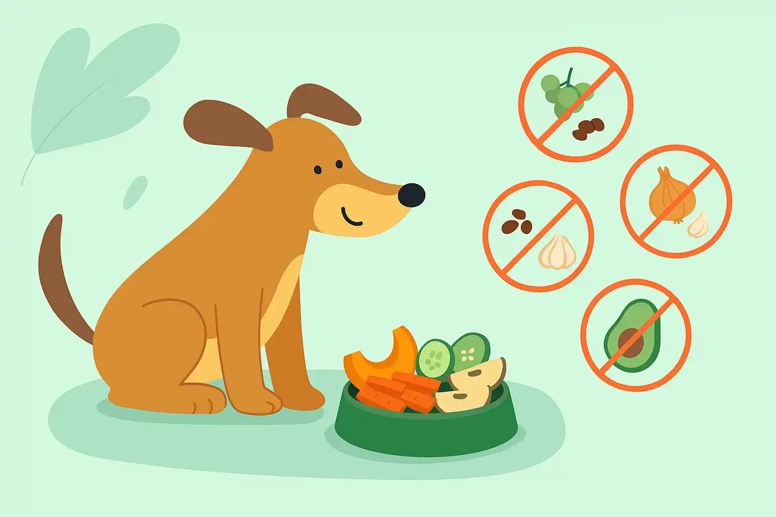 Какие овощи и фрукты можно давать собаке