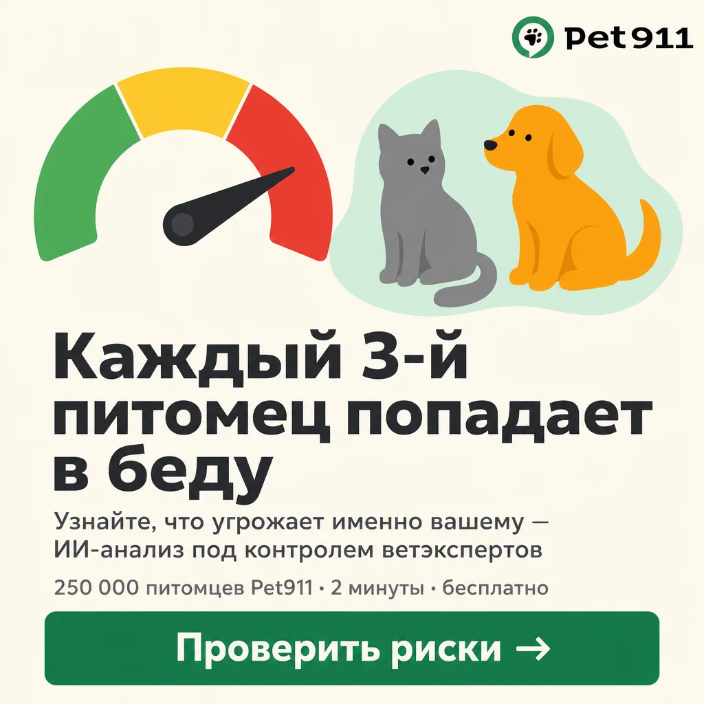 Каждый 3-й питомец попадает в беду. А ваш в безопасности?