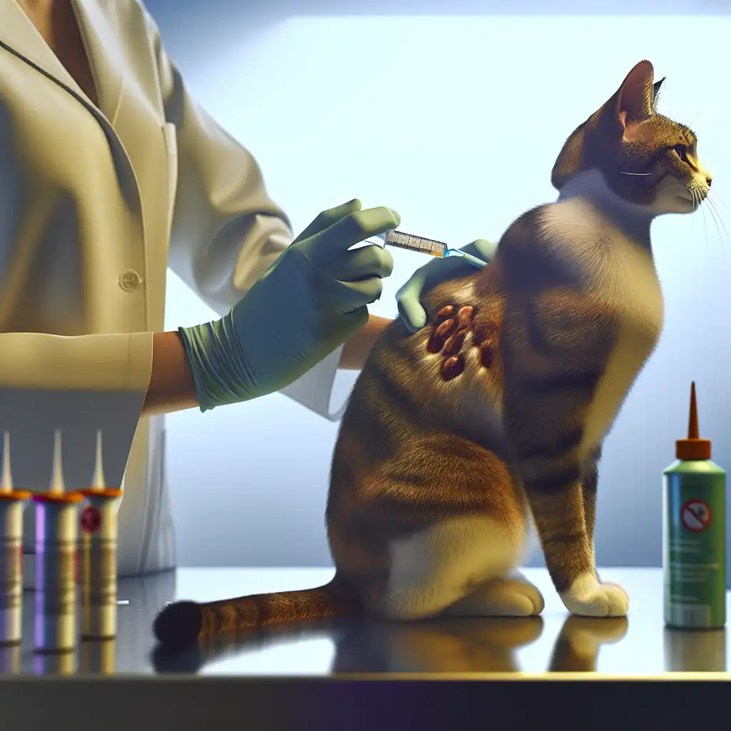 Обработка кошки от паразитов перед вакцинацией