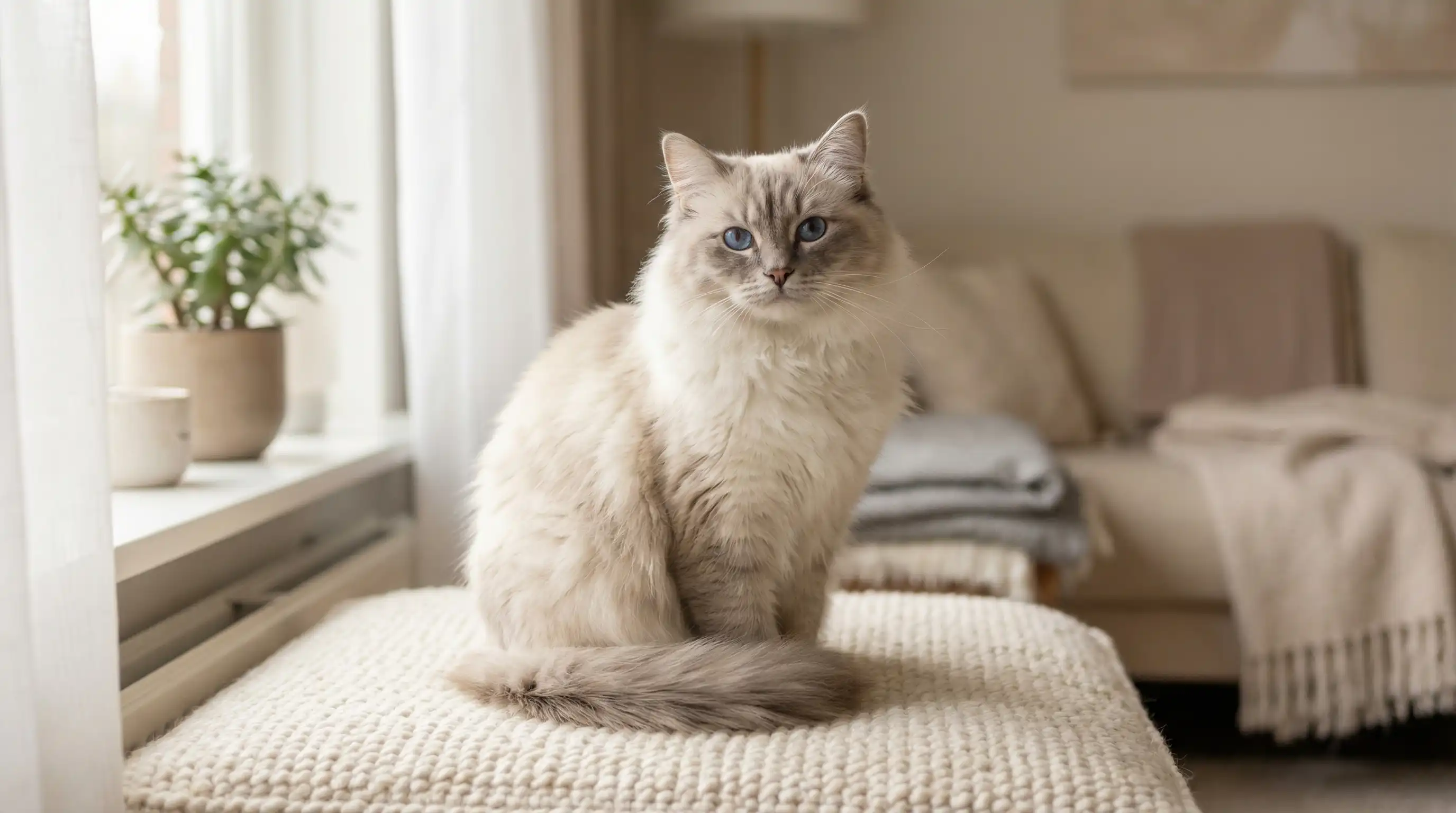 Молчаливая кошка породы рэгдолл: почему некоторые кошки не мурлыкают