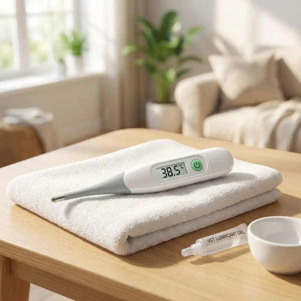 Цифровой ветеринарный термометр для измерения температуры у кошек